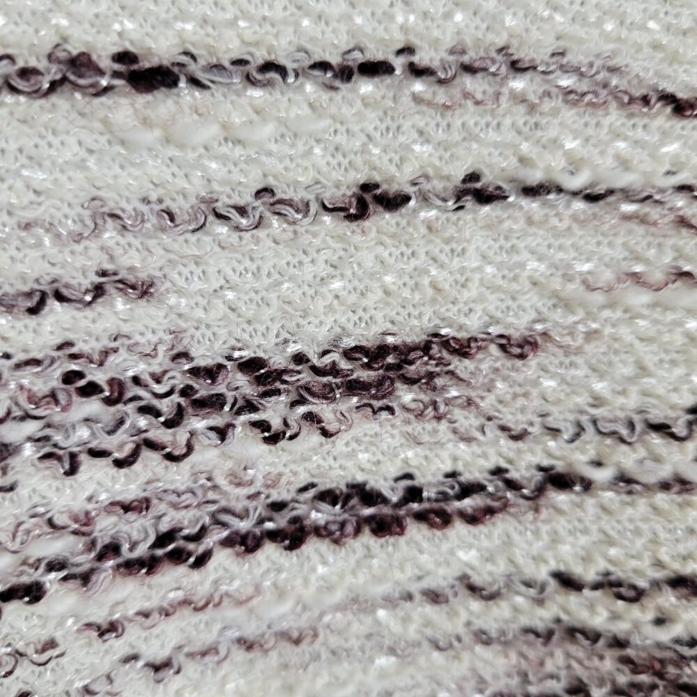 Style & Co Open Blazer Woven Tweed Office Large Academia Earthy Classic Business - Picture 11 of 14